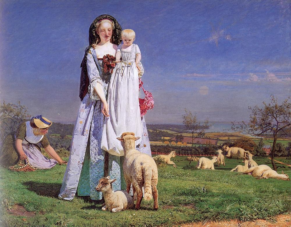 Ford Madox Brown The Pretty Baa-Lambs